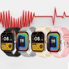 Fitness Tracker Heart Rate Blood Pressure Waterproof Smart Watch