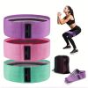 Yoga Resistance Band For Leg Thigh Hip Training, Elastic Pilates Stretch Belt For Women Home Gym Fitness Training