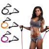 Strong Pull Rope; Portable Resistance Band; Break Resistant; Durable; Comfortable Big Handle; Suitable For Gym; Home; Outdoor